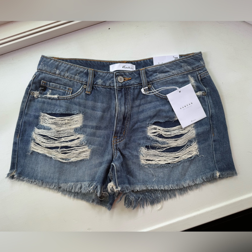 BNWT Kancan Jean Shorts